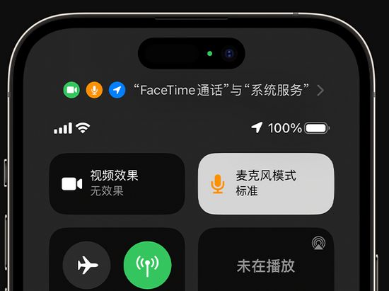 龙马潭苹果授权维修网点分享iPhone在通话时让你的声音更清晰 